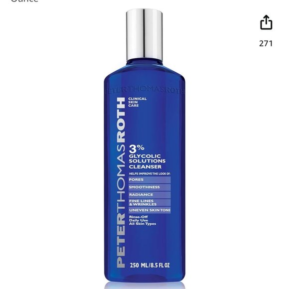 BNIB Peter Thomas Roth Glycolic Solutions Cleanser - Picture 2 of 4